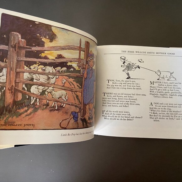 Jessie Wilcox Smith, Mother Goose, Nursery Rhyme Book - Picture 7 of 7